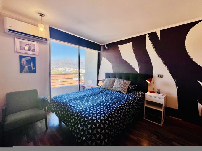 Room 5, Urban Artistic Providencia A C Gym Laundry Pool Wifi, Santiago