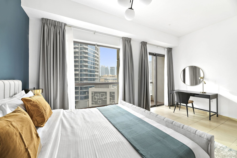 Bedroom 3, Silkhaus Near Beach Dubai Marina View Gym Pool, Dubai