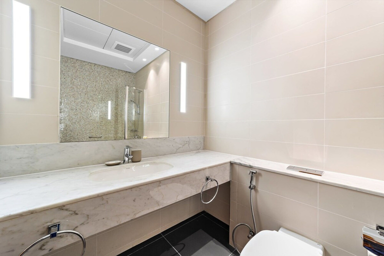 Bathroom, Silkhaus Spacious Central Park Studio, Dubai
