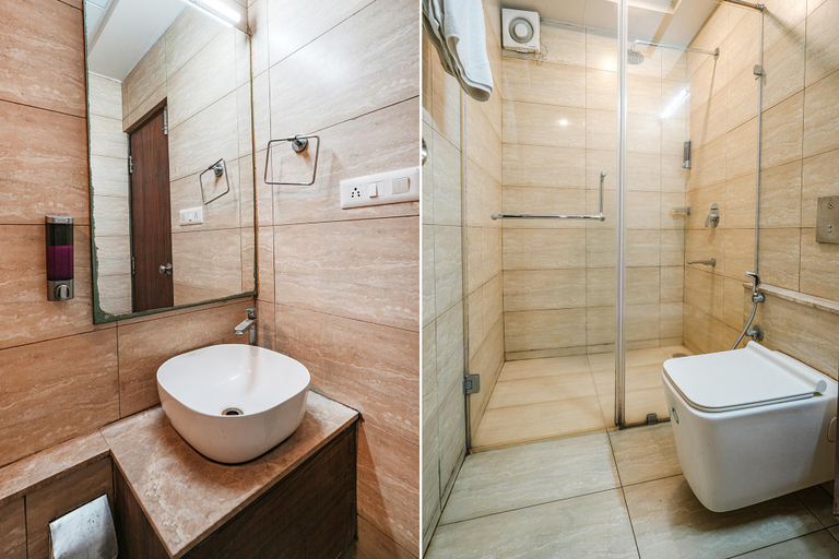 Bathroom 4, FabHotel Prime The Vintage Inn - Hosur Road, Bangalore