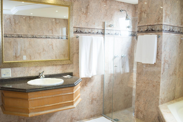 Bathroom 2, Rihad Palace Hotel, Araucária
