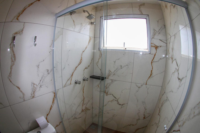 Bathroom 4, Hotel Maria da Fe, Aparecida