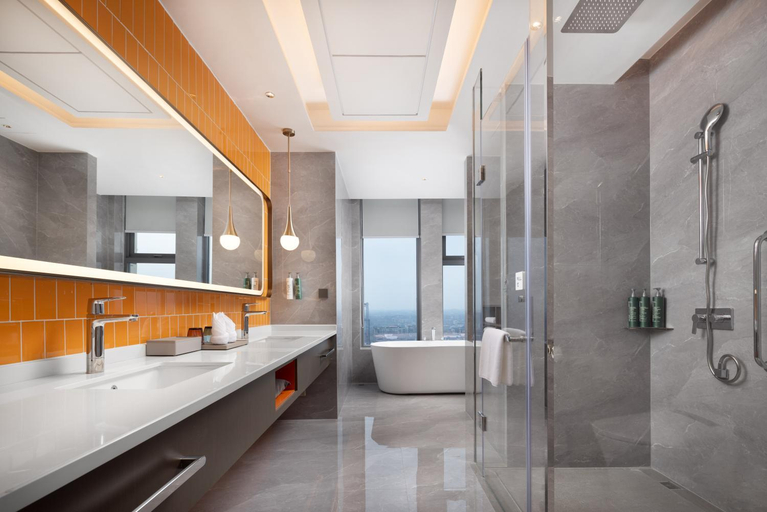 Bathroom 3, Home2 Suites by Hilton Hengyang Xidu, Hengyang