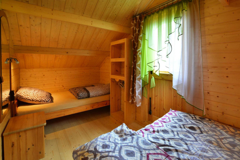 Bedroom 3, Large Holiday Home With a Lake View, Sławno