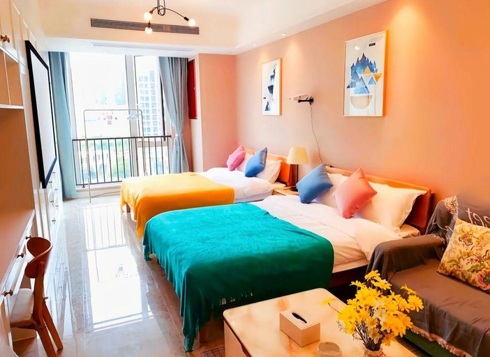 Bedroom, Wanjia Apartment Hotel (Shanghai Pujiang High-tech Park), Shanghai