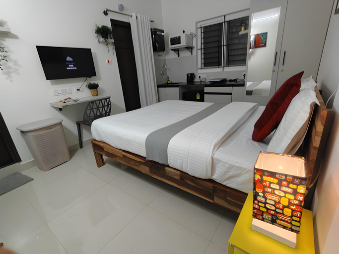 Bedroom 2, 3 Home Tales by Tipiverse, Brookefield, Bangalore