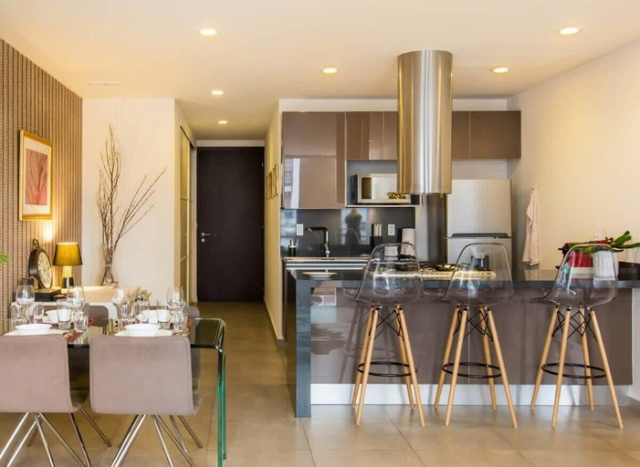 Room 3, The Plaza - Stylish 1 BDR in Carso, Naucalpan de Juárez
