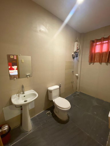 Bathroom, Espacio de Clarita Hometel, Davao City