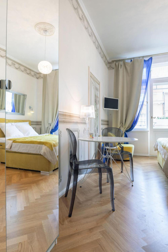 Bedroom 2, Prague Days - Sunny Riverside Apartments, Praha 5