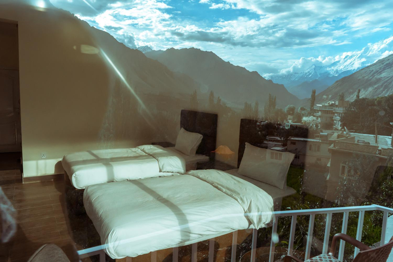 Bedroom 2, Hilltop Hotel Hunza, Northern Areas