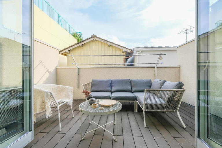 Balcony/terrace 2, UN-Villa, Nerima