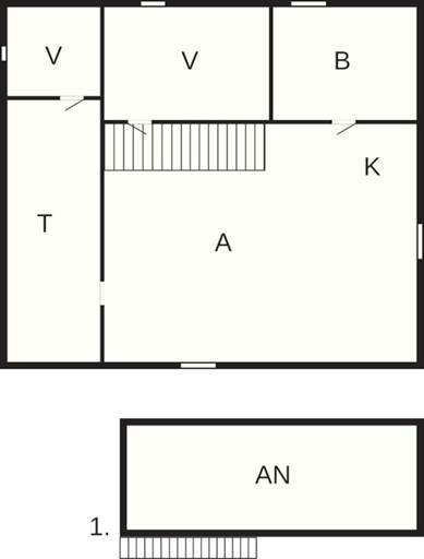 Floor plan 2, Pretty Cabin in Camping Resort, Aabenraa