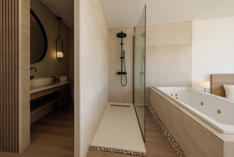 Bathroom 3, Meraki Beach Hotel - Adults Only, Valencia