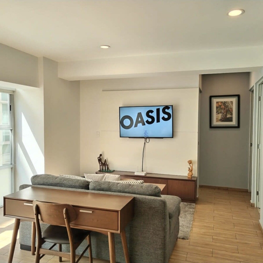 Room 5, Blue Beach - Beautiful 2 Bed Apt in Polanco, Tultitlán
