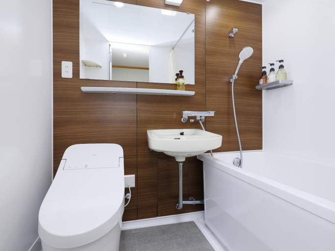 Bathroom 4, Tounomine Kanko Hotel, Sakurai