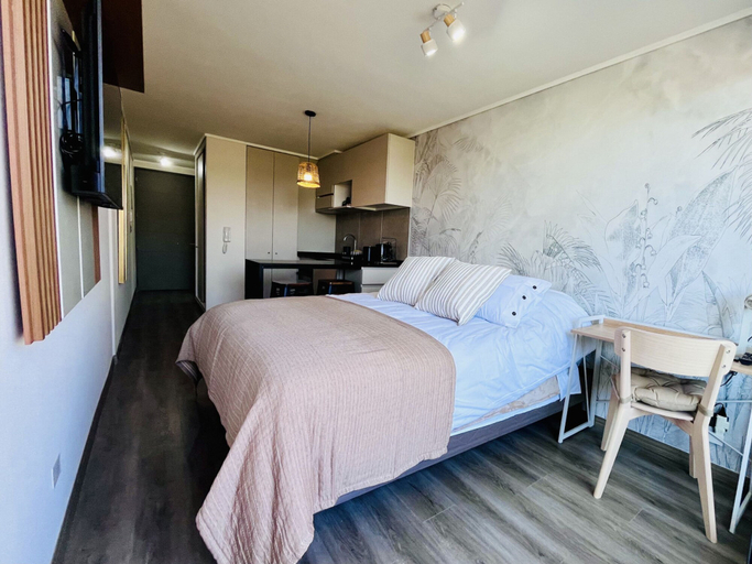 Room 4, Studio Castillo Velasco - Gym Laundry Parking Pool Wifi, Cordillera