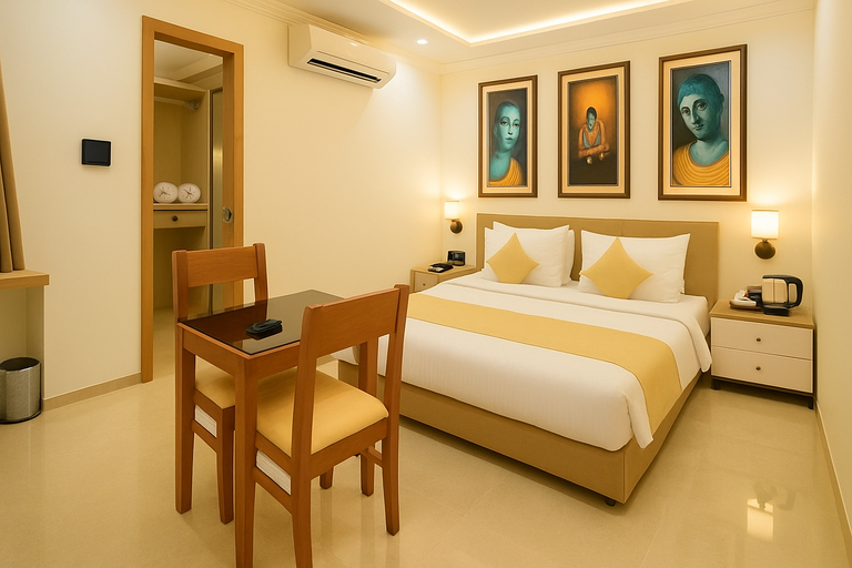 Bedroom 3, The Hotel Phoenix, Indore