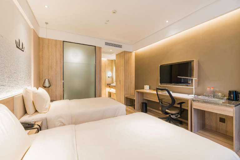 Bedroom 2, Atour Hotel (Wuxi Sanyang Square Chong'an Temple), Wuxi