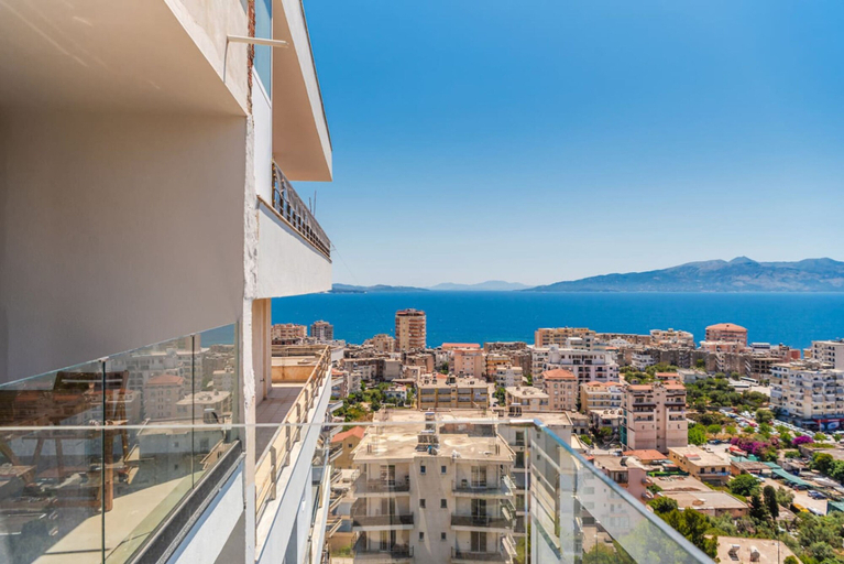 Room 4, Blue Horizon Apartment - Balcony Seaview, Sarandës