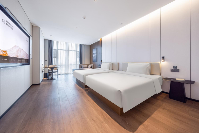 Bedroom 2, Atour Hotel Guangzhou Huadu Shiling Avenue, Guangzhou