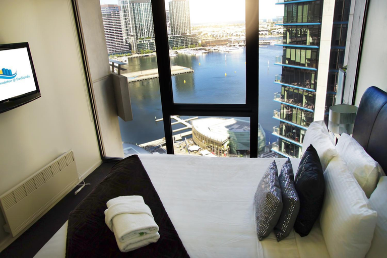 Bedroom 3, Accent Accommodation @ Docklands, Melbourne