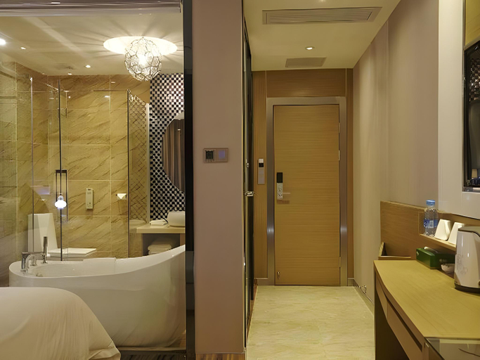 Bathroom 4, Lavande Hotel Wuhan Wujia Mountain Branch, Wuhan