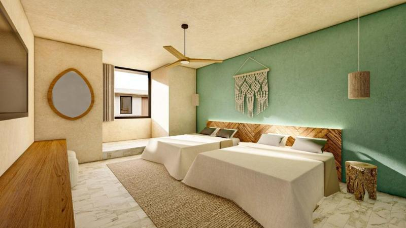 Bedroom 2, Khalli Hostal, Isla Mujeres