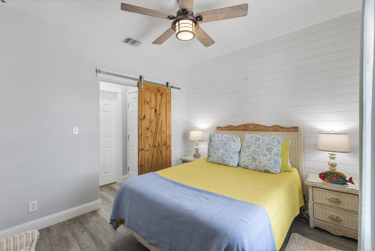 Bedroom 3, Casa Azul - Boardwalk to the Beach!, Nueces