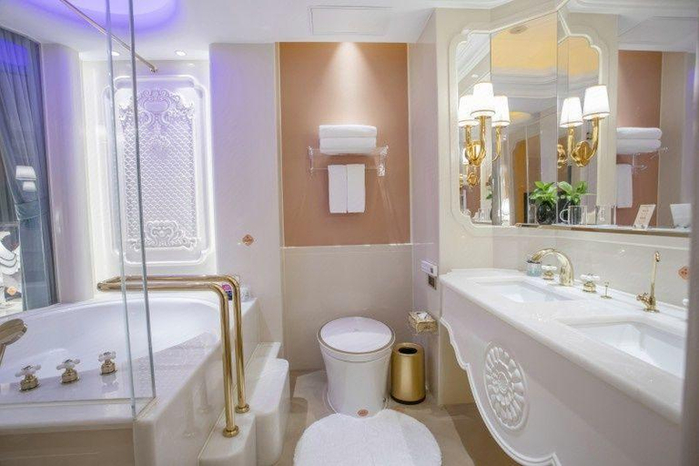 Bathroom 5, Suzhou Wuzhong PLATINUM HANJUE HOTEL 苏州吴中白金汉爵大酒店, Suzhou