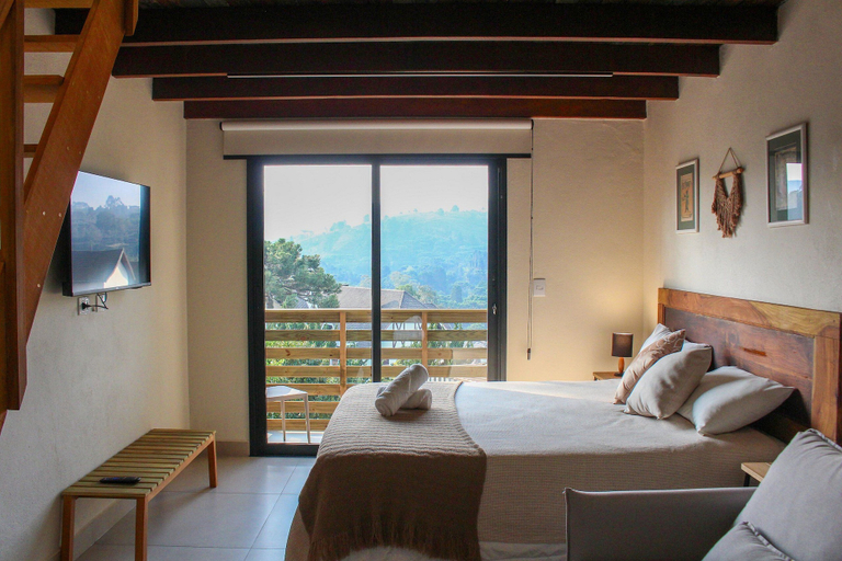 Bedroom 3, Estudios no Capivari by The Lodges, Campo Limpo Paulista
