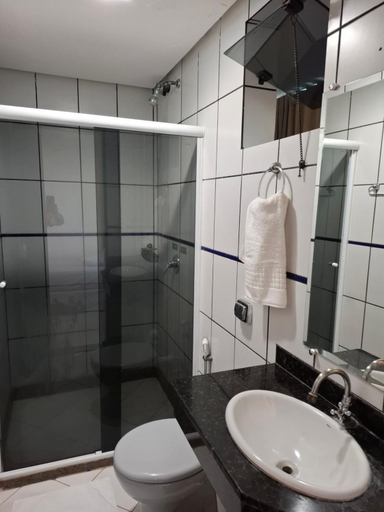 Bathroom 3, Brisas do Mar HOTEL & APART, Valença