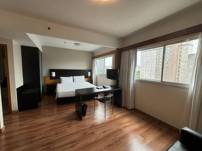 Bedroom 2, Espacoso Flat a 5 min da Av Paulista e Metro Paraiso - Vila Mariana, São Paulo