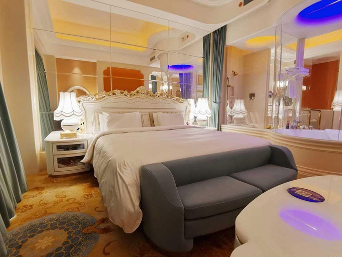 Bedroom 2, HEFEI PLATINUM HANJUE HOTEL 合肥白金汉爵大酒店, Hefei