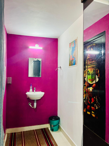 Bathroom 3, Mundro Garden Homestay, Kollam