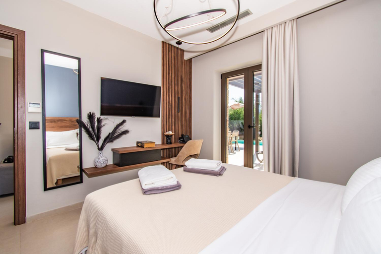 Bedroom 5, Nestor Luxury Villas, Peloponnese