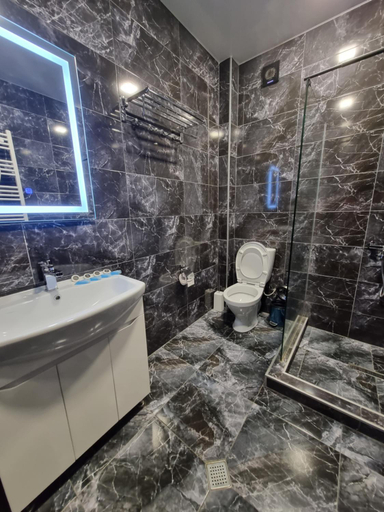 Bathroom 3, Hotel Sweet Night, Kazbegi
