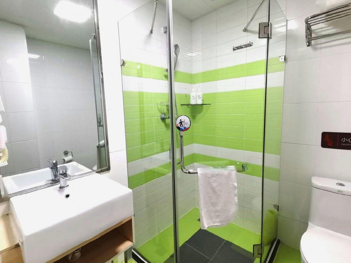 Bathroom 3, 7 Days Premium Xiamen University Shimao Twin Tower Sea View, Xiamen