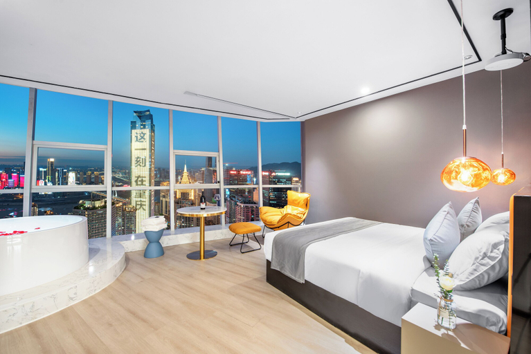 Room 2, Fraya High - altitude Future Hotel, Chongqing