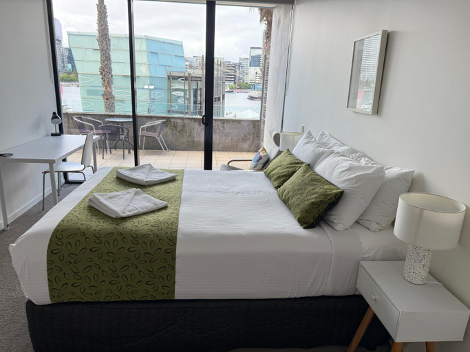 Bedroom 3, AKOM at Docklands, Melbourne