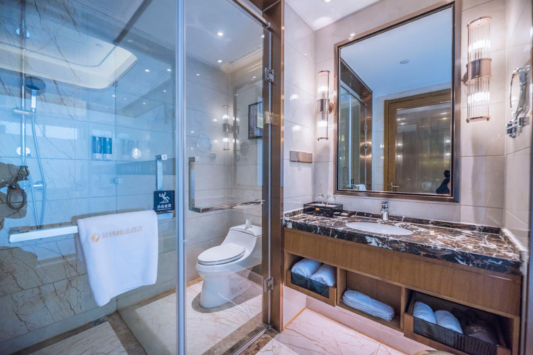 Bathroom 3, Kam Boutique Hotel (Hefei Changfeng Beicheng Wanda Plaza), Hefei