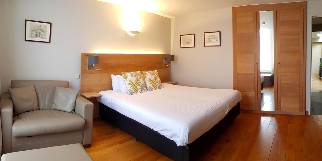 Bedroom 3, Hotel Cote Cour, Luxembourg