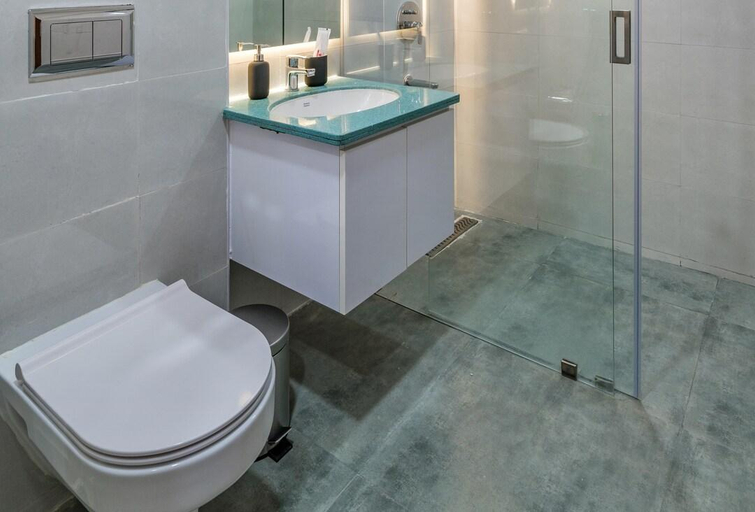 Bathroom, SKYLA Studios & Suites - Hitech City, Hyderabad