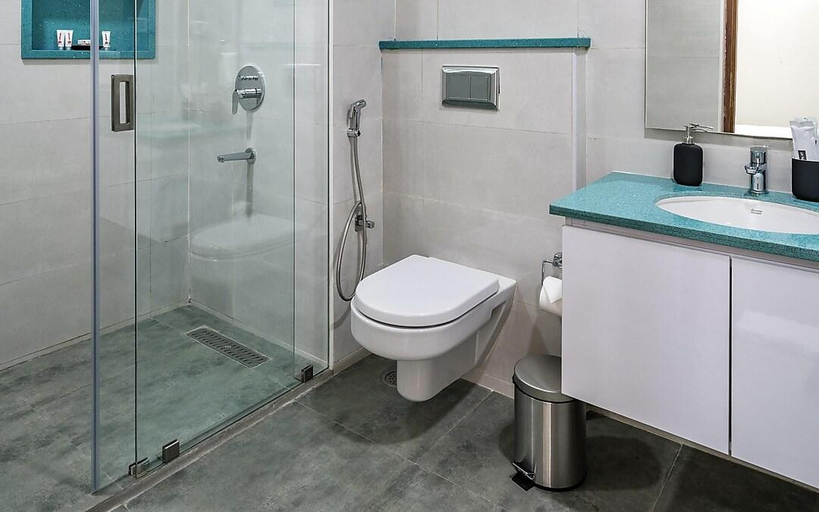 Bathroom 3, SKYLA Studios & Suites - Hitech City, Hyderabad