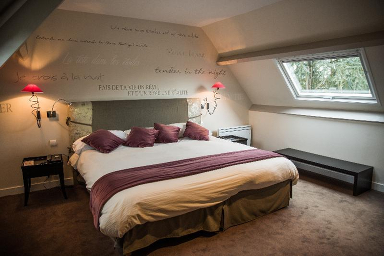 Bedroom, Logis Hôtel Ar Milin, Ille-et-Vilaine