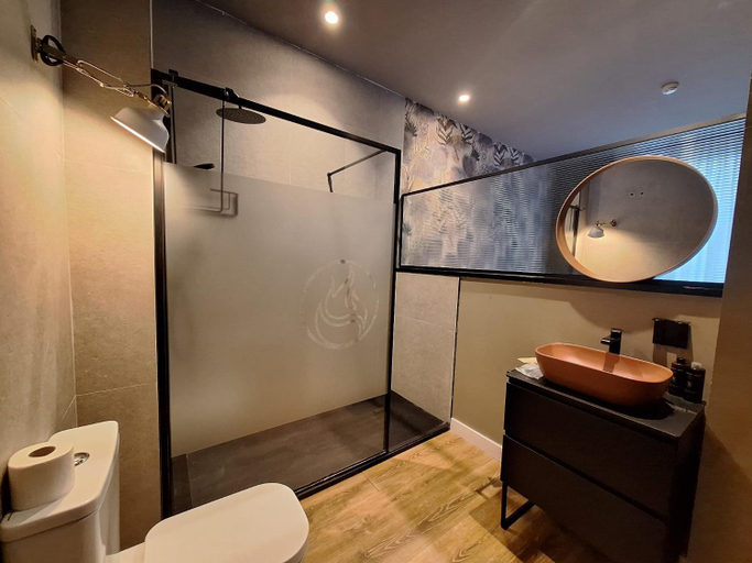 Bathroom 5, Hotel Saman Boutique Valencia, Valencia