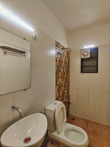Bathroom, Hotel Ashwin Igatpuri Pure Veg & Jain Food, Nashik