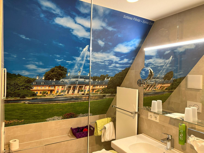 Bathroom 3, Berghotel Talblick, Mittelsachsen