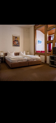 Bedroom 2, Hotel Anker, Tübingen