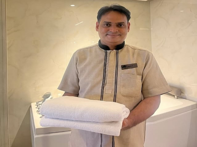 Bathroom 5, Hotel Aaradhya, Udaipur