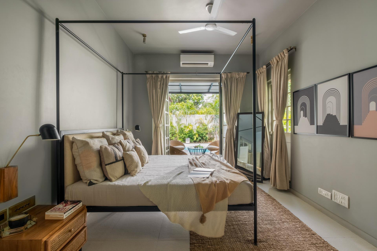 Bedroom 3, LohonoStays Castello - Villa 1, North Goa